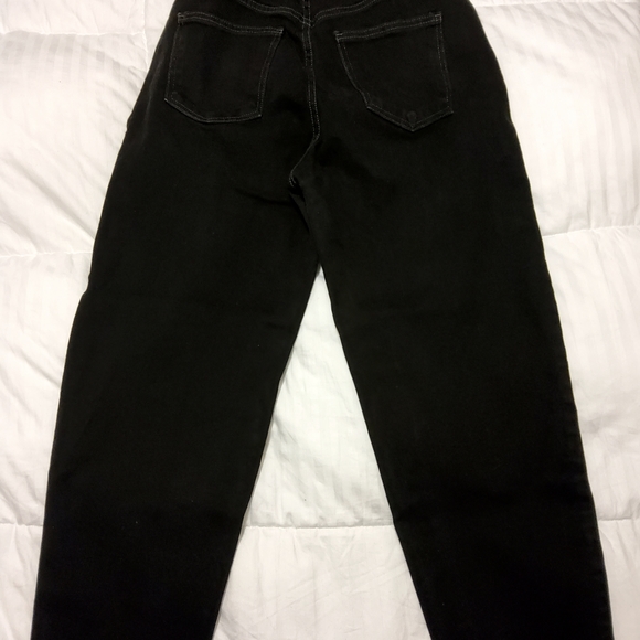 Flare & Wide Leg Black Jeans - Picture 2 of 3